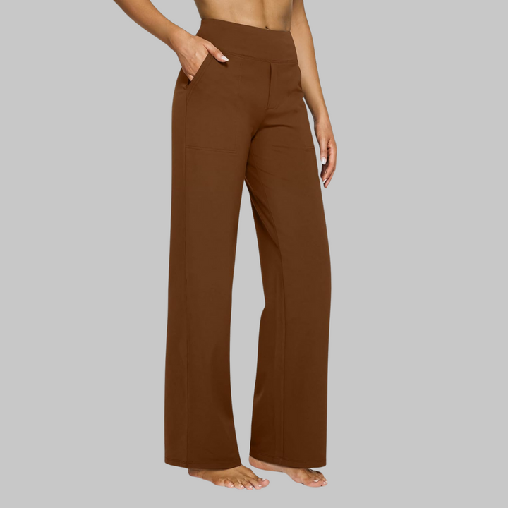 Elena – Pantaloni Comfort in Tessuto Stretch