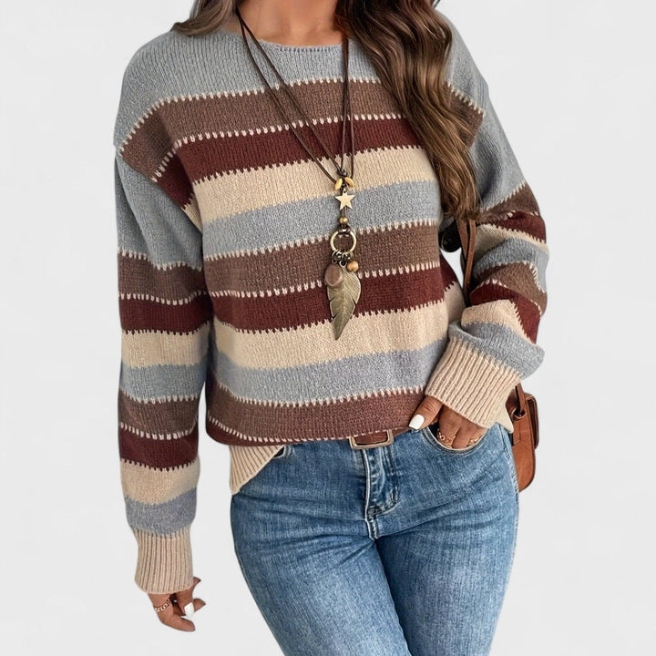 Maryanna - Maglione Casual Vintage da Donna