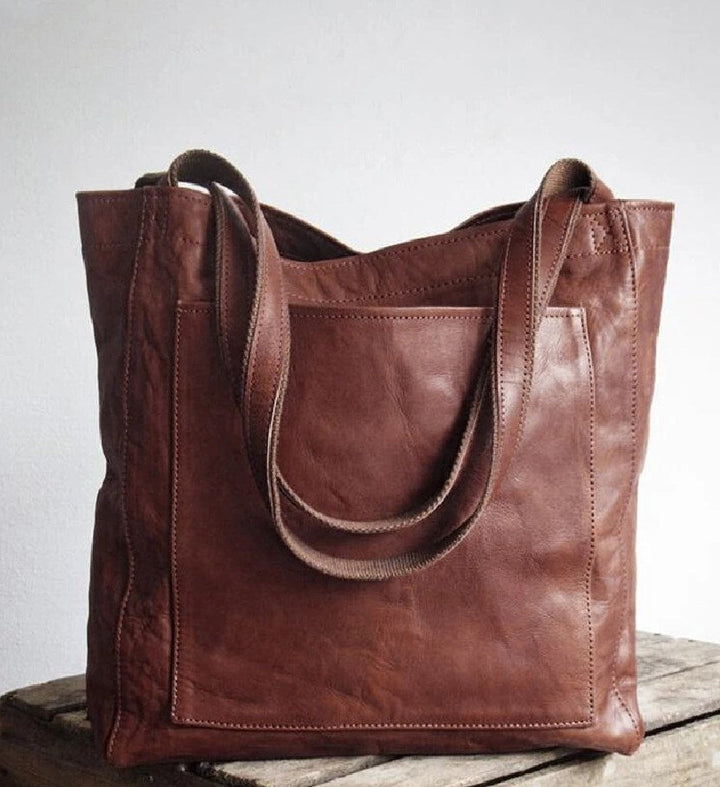 Thessalia | Borsa Tote in Pelle Classica
