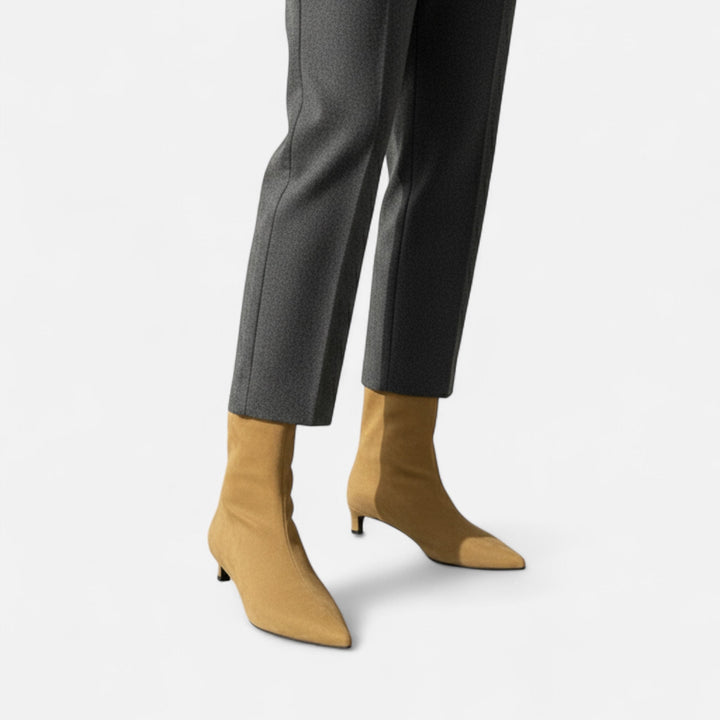 Ancienne Monde | Stivaletti Vintage a Punta con Tacco Basso