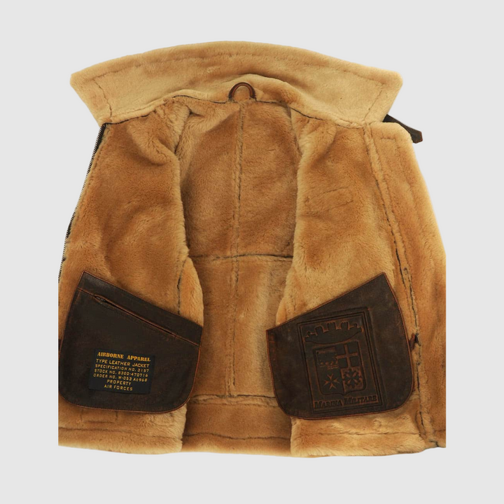 Falco – Giacca Aviatore in Pelle