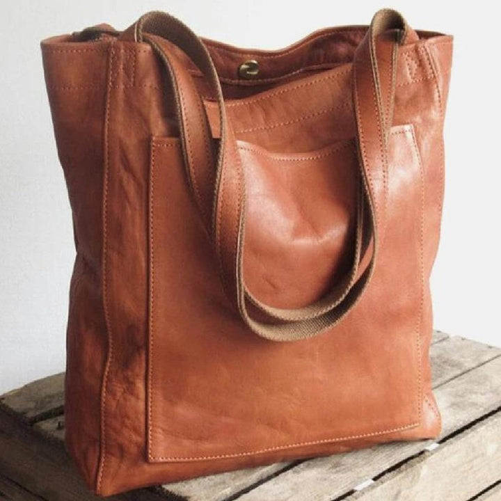 Thessalia | Borsa Tote in Pelle Classica