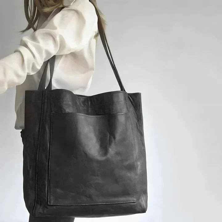 Thessalia | Borsa Tote in Pelle Classica